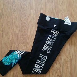 NWT VS PINK sequin leggings